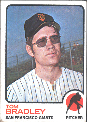 1973 Topps Baseball Cards      336     Tom Bradley